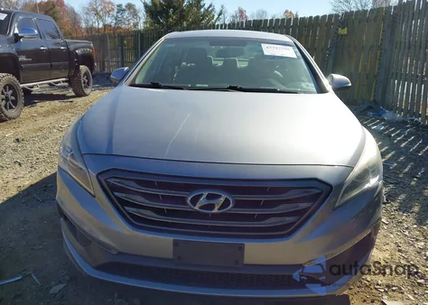 2015 Hyundai Sonata Sport из США, поврежденный, VIN 5NPE34AF8FH047859